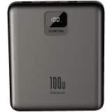 CANYON power bank PB-2008 LED FLAT 20000 mAh PD100W QC3.0 Dark Grey