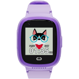 CANYON kids watch Sunny KW-48 Video 4G GPS Games&Music Violet