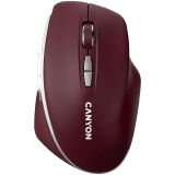 CANYON mouse MW-21 BlueLED 7buttons Wireless Burgundy Red