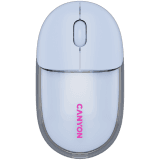 CANYON mouse OnClick 24 BT/ Wireless Transparent/Blue