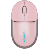 CANYON mouse OnClick 24 BT/ Wireless Transparent/Pink