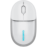 CANYON mouse OnClick 24 BT/ Wireless Transparent/White