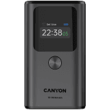 CANYON power bank OnPower 130 TFT 10000 mAh PD30W Dark Grey