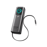CANYON Built-in cable power bank OnPower 265 20000mAh 165W   Aluminium Dark grey