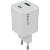 CANYON charger CU45AC GaN 45W 1xPD 1xQC EU White