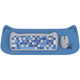 CANYON HSET-W6 EN Keyboard+Mouse Kitty Edition AAA+АА Wireless Blue