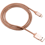 CANYON cable MFI-3 Lightning 12W 1m Gold