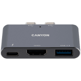 CANYON hub DS-1 3in1 Thunderbolt 3 Space Grey