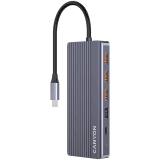 CANYON hub DS-16 13in1 4k USB-C Grey