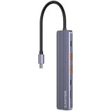 CANYON hub DS-17 6in1 4k USB-C Grey
