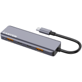 CANYON hub DS-18 5in1 USB-C Grey