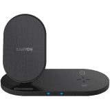 CANYON wireless charger WS-202 10W 2in1 Black