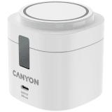 Canyon 4 in 1 Wireless Charging Stand, 30W max, Size: 70x70x70.3mm, weight: 414g, with 1M cable, white