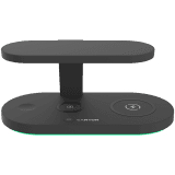 CANYON wireless charger WS-501 15W 5in1 UV Black