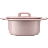 BUYDEEM Ceramic Mini Cocotte, model CT1002, color Pale Dogwood