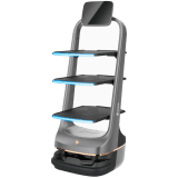 GAUSIUM Collaborative Robot Delivery X1 Pro, autonomous delivery robot, sensor system, shock mitigation mechanisms