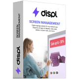 Displ, Digital Signage CMS, Screen Management type, 1 year