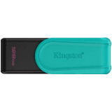 Kingston  128GB Portable USB 3.2 Gen 1 DataTraveler Exodia S (Black/Turquoise)