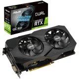ASUS Video Card NVidia Dual GeForce RTX 2060 OC edition 6GB GDDR6 192-bit 1 x DVI-D, 2xHDMI, 2xDP, 8 pin
