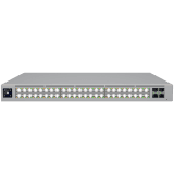 Ubiquiti network switch ECS-48S-PoE-EU Enterprise Campus 48S PoE Enterprise-grade 48-port, Layer 3 Etherlighting PoE+++ switch with Stacking support and high-capacity 10 GbE RJ45 and 25G SFP28 connections for high availability system design
