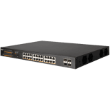 EDGECORE 24 ports 10/100/1000Base-T + 4G SFP uplink ports with 8 port PoE (190W)