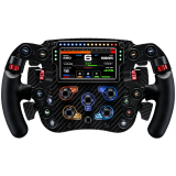 SIMAGIC FX Pro Steering Wheel with Color Screen ,Full Carbon Fiber, Six Paddles, QR50 Included. S203