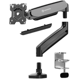 ONKRON Monitor Desk Mount for 13 to 32-Inch LCD LED OLED Screens up to 8 kg, Black