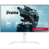 24" WHITE Fast IPS Gaming, G-Master Red Eagle, G-SYNC Compatible, 1920x1080 at 240Hz, 350cd/m2, 2x HDMI, DisplayPort
