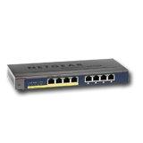 Switch NETGEAR ProSafe GS108P (8 x Gigabit Ethernet/Fast Ethernet/Ethernet, Desktop/Wallmount