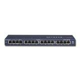 Switch NETGEAR ProSafe GS116GE (Desktop/Montaj pe perete)16 x Gigabit Ethernet/Fast Ethernet/Ethernet