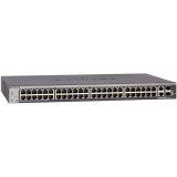 Netgear GS752TX-100NES NETGEAR ProSafe S3300-52X - Switch - managed - 48 x 10/100/1000 + 2 x 10Gb Ethernet + 2 x SFP+