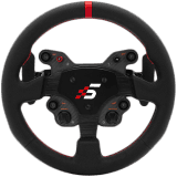 SIMAGIC GT1 Round Steering Wheel, Shifter Paddles, Leather, QR70 Included. S209