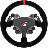 SIMAGIC GT1 Round Steering Wheel, Shifter Paddles, Suede| QR70 Included. S210