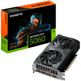 GIGABYTE Video Card NVidia GeForce RTX 5060 WINDFORCE MAX OC 8G, 8GB GDDR7, PCI-E 5.0, 3xDP, 1xHDMI
