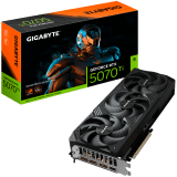 GIGABYTE Video Card NVIDIA GeForce RTX 5070 Ti WINDFORCE OC SFF 16G (16GB GDDR7/256bit, PCI-E 5.0, Recommended PSU 750W