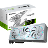 GIGABYTE Video Card NVIDIA AORUS GeForce RTX 5090 MASTER ICE 32G (32GB GDDR7/512bit, PCI-E 5.0, Recommended PSU 1000W