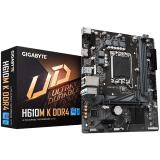 GIGABYTE Mainboard Desktop H610M K DDR4 (LGA1700, 2 x DDR4, 1xHDMI, GLAN, 1xPCI Express x16 4.0, 1xPCI Express x1 3.0