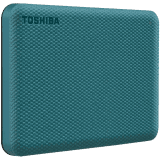 HDD Extern TOSHIBA CANVIO Advance 2TB, 2.5", USB 3.2 Gen1 (5Gbit/s), Backup and Security software, Textured Green, 149g