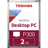 HDD Desktop TOSHIBA P300 2TB SMR, 3.5", 256MB, 7200RPM, SATA