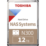 HDD NAS TOSHIBA N300 12TB CMR, 3.5'', 512MB, 7200RPM, SATA, TBW: 180
