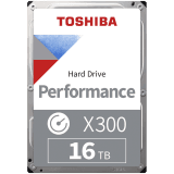 HDD Desktop TOSHIBA X300 16TB CMR, 3.5'', 512MB, 7200RPM, SATA