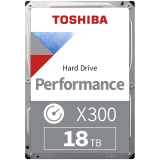 HDD Desktop TOSHIBA X300 18TB CMR, 3.5'', 512MB, 7200RPM, SATA