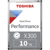 HDD Desktop TOSHIBA X300 10TB CMR, 3.5'', 512MB, 7200RPM, SATA