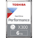 HDD Desktop TOSHIBA X300 6TB CMR, 3.5'', 512MB, 7200RPM, SATA