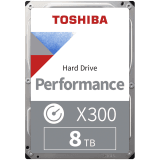 HDD Desktop TOSHIBA X300 8TB CMR, 3.5'', 512MB, 7200RPM, SATA