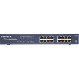 NETGEAR JGS516PE-100EUS 16 Port Gigabit Ethernet POE PLUS SWITCH - (Networks Switches & Hubs)