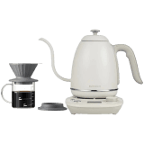 BUYDEEM Electric Gooseneck Coffee Kettle, model K821, color Oat White EU