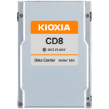 SSD Data Server KIOXIA CD8-V 3.2TB PCIe Gen4 x4 (64GT/s) NVMe 1.4, BiCS Flash TLC, 2.5x15mm, Read/Write: 7200/3800 MBps