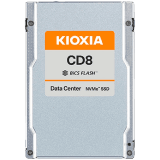 SSD Data Server KIOXIA CD8-R 3.84TB PCIe Gen4 x4 (64GT/s) NVMe 1.4, BiCS Flash TLC, 2.5x15mm, Read/Write: 7200/3800 MBps, IOPS 1250K/195K, DWPD 1