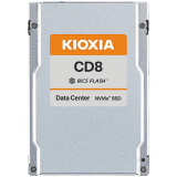 SSD Data Server KIOXIA CD8-R 7.68TB PCIe Gen4 x4 (64GT/s) NVMe 1.4, BiCS Flash TLC, 2.5x15mm, Read/Write: 7100/6000 MBps, IOPS 1150K/200K, DWPD 1
